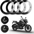 Universal Motorcycle Wheel Covers Pro Disk – 17" Carbon Fiber Edition. 