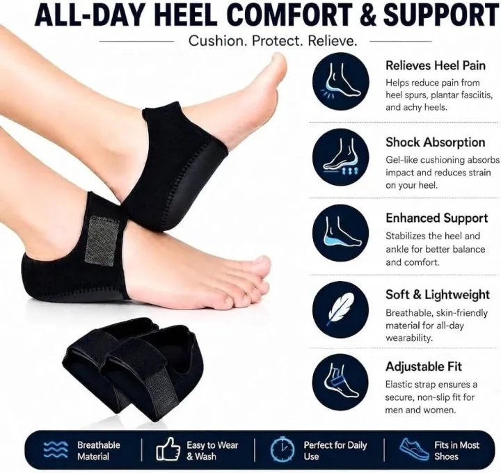 1%20Pair%20Heel%20Pads%20Shock%20Absorption%20Anti-Slip%20Straps%20Non-Slip%20Comfortable%20Breathable%20-%20Image%208