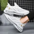 Mens Casual Sneakers Slip on Breathable Shoes  Athletic Outdoor Sport Running Shoes Comfortable Walking Training Tennis Shoes. 
