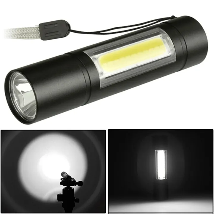 Geepas%20Gp-007%20Rechargeable%20Led%20Flashlight%20Torch%20Lamp%20-%20Charger%20Light%20-%20Image%202