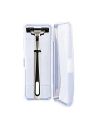 Manual Shaver Storage Box Specialized Tool Holder For Business Trips Double-Layer Multifunctional Portable.