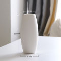 Flower Vase ceramic vase simple Nordic retro ceramic simple geometric flower vase. 