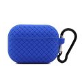 Woven Pattern Silicone Soft Case for AirPods Pro 2. 