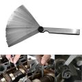 32pc Feeler Gauge Stainless Steel Measuring Tool Set 0.001-0.04" 0.03-1.00mm Feeler Gauge Motorcycle Tire Repair Tool.