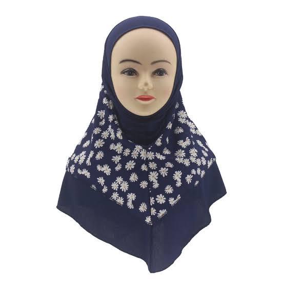 Hijab/School hijab/baby kids girl hijab/For two to five years old baby