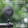 WEST BIKING Universal Bike Rearview Mirror 360 Degree Adjustable Rear View Mirror Cycling Accessories Bicycle Handlebar Mirrors. 