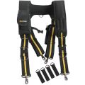 Tool Belt Suspenders Construction Bag Suspenders Padded Work Belt Suspenders for Carpenter/Electrician/Roofing/Farmer Work.