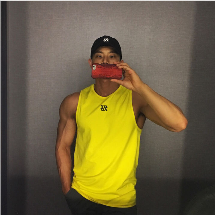 Mannen%20Bodybuilding%20Tank%20Tops%20Gym%20Workout%20Fitness%20Mouwloos%20Shirt%20Running%20Kleding%20Stringer%20Singlet%20Zomer%20Toevallige%20Vest%20-%20Image%207