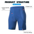 X-TIGER Men's Cycling Shorts Double Arrow Cushioned Cushion Mountain Bike Road Cycling Athletic Shorts Breathable Sports Briefs.