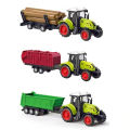 Farm Tractor Truck Tractor Inertia Car Transport Pulverizer Model Baby Car Boy Toy Engineering Car Childrens Educational Toys. 