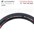 127tpi mountain bike folding rim tire Hutchinson Python 2 26x2.1 27.5x2. 1 29x2.1 Tubeless. 