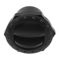 4PCS Dashboard Air Conditioning Outlet Deflector 60mm Hole Universal Knob Style Black for RVs Buses Yachts Round AC Deflector. 
