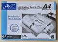 A4 size 80 micron (size 21.6X30.3 m) elfen card laminating film. 