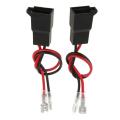 2 Pcs Car Audio Speaker Wiring Harness Adapter Connector PC2-805 for Audi for vw Etc ABS Plastic Car Audio Accessory. 