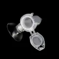 Automatic Fish Feeder Cone Shrimp Egg Worm Funnel Cup Feeding Tool Ring Ornamental Tank Aquarium Accessories With Suction. 