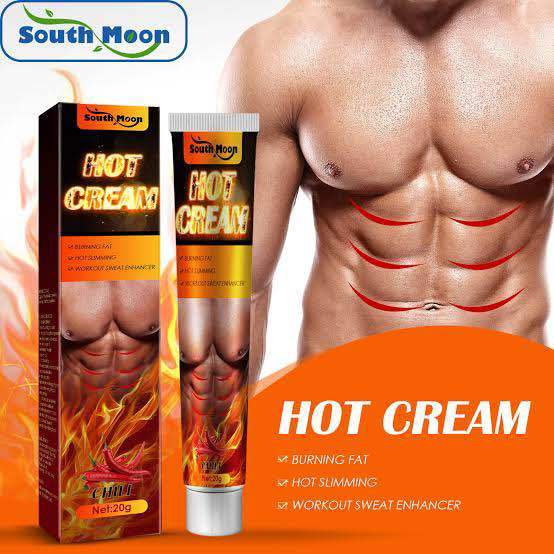 South Moon Fat Burning Slimming Cream Tighten Abdominal Strengthening Belly Tummy Cellulite Reduction Men Muscles Massage Cream-20gm