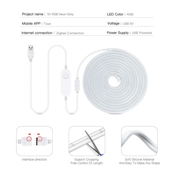 DC5V%20USB%20Zigbee3.0%20RGB%20Soft%20Neon%20Led%20Strip%20Tuya%20Zigbee%20Ambilight%20Backlight%20Flexible%20Tape%20Room%20Decor%20Smart%20Voice%20for%20%20Alexa%20-%20Image%202