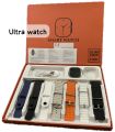 S100 7-in-1 Smart Watch Ultra 49mm with 7 Interchangeable Straps, Bluetooth Calling, Heart Rate & Fitness Tracker, Multi Sports Modes Smartwatch for Men & Women. 