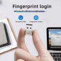 Mini Biometric Fingerprint Login Lock Windows 10 Hello Fingerprint Reader Module For PC Laptop USB Biometric Scanner. 
