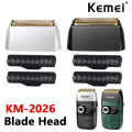 100% Kemei Original Replacement Blades For KM-2026/2027 Shaver Knife Head And Knife Net Mesh Shaving Accessories. 
