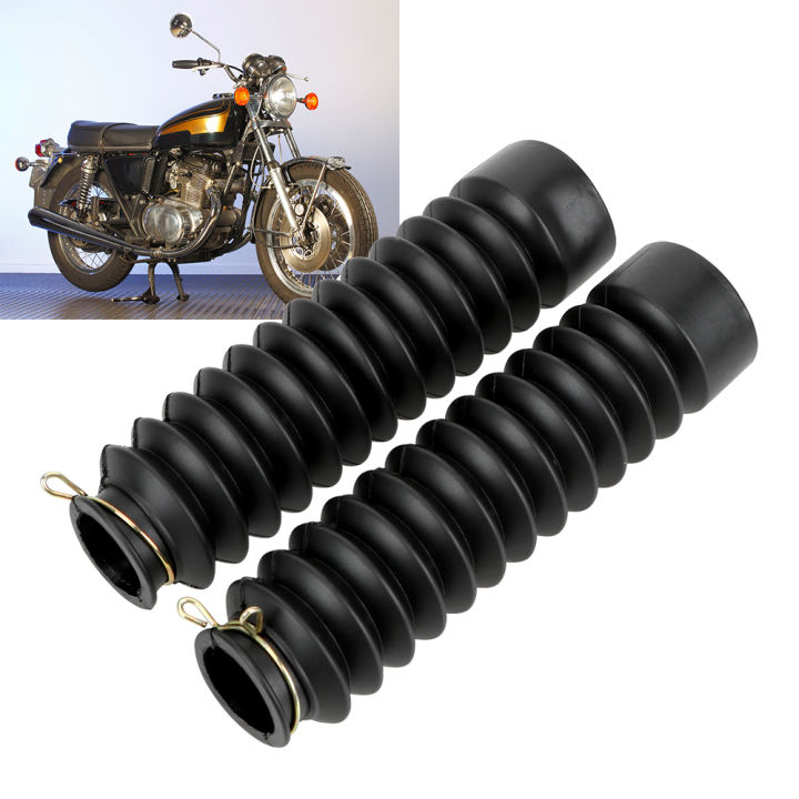 Gaiters Gators Boots Universal 2Pcs Front Fork Shock Absorber Dust Cover Motorcycle Dust Proof Sleeve Protector Damping