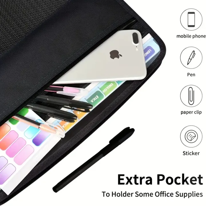 Accordion%20File%20Organizer%20with%20Safe%20Zipper,%2013%20Pocket%20Expanding%20File%20Folder%20with%20Front%20Pencil%20Pouch,%20%20School%20Office%20Supplies%20-%20Image%205