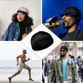 4Pcs Wave Cap, Silk Stocking Wave Caps for 360 Waves, Silky Durag for Men, Stain Caps (2*Blue 2*Black).