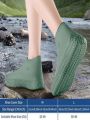 Thickened Waterproof Multiple-Layer Outdoor Rainproof Portable Shoe Cover. 