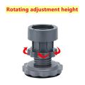 4Pcs Adjustable Height Washing Machine Foot Pads Anti Vibration Refrigerator Base Fixed Non-Slip Pad Support Dampers Stand.