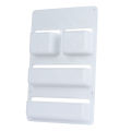 1PC RV Motorhome Caravan Toilet Compartment Door Storage Pocket For Kassett Shelf Box White. 