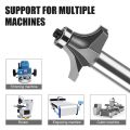 1Pc 6/12mm Shank Fillet Cutter Chamfering Router Bit  Alloy Fillet Router Bit Multifunction Trimming Machine Router Bits. 