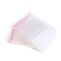 50-Pcs- Resealable Transparent Plastic Bags Bopp Poly Self Adhesive Seal Jewellery Making Bag multiple sizes. 