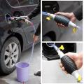 2M PVC Handy Manual Gas Oil Pump Car Fuel Pump Hand Straw Pump Durable For Liquid Gasoline Tuning Fuel Gasoline Diesel Pump. 
