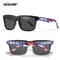 KDEAM Photochromic And Polarized Sunglasses Men Category 3 Polarized Sun Glasses Women Unique Frame Surface Eyewear With Case.