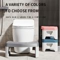 1Pc Toilet Stool for Bathroom, Comfort Toilet Stool for  Kids Pregnant Women, Squatting Aid Footstool, Anti Slip Thickening. 