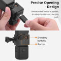 BRDRC ABS Frame Adapter Expansion Mount Tripod for  OSMO Pocket 4 3,Can Used with Backpack Clip Bicycle Holder Camera Gimbal. 