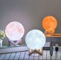 USB  Moon lamp 7 color changing led lights Himalayan salt lamp. 
