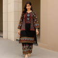 Samar's Fashion Summer Trendy New Arrival Stitched Fashionable Multicolor Printed 2pc Dress For Women and Young Girls. 