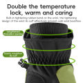 ROCKBROS Winter Snowboarding Skiing Gloves Touch Screen Thicken Thermal Fleece Motorcycle Bicycle Gloves Keep Warm Hiking Gloves. 