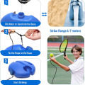 【Best value】 Tennis Trainer Rebound Ball with String Baseboard Self Study Tennis Dampener Training Tool Exercise. 