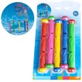 New Summer Torpedo Rocket Throwing Toy Funny Swimming Pool Diving Game Toys Children Underwater Dive Toy #CS. 