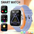 Smart Watch for Android iOS Ultra Low Power Bluetooth Calling Fitness Tracker Music Control Voice Assistant Metal Body Sports. 