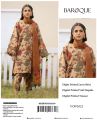 BAROQUE DIGITAL PRINTED ALLOVER VOLUME 3 PIECES LAWN SUITE. 