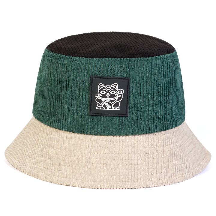 Unisex%20Cat%20Embroidery%20Personality%20Bucket%20Hats%20Fishermen%20Caps%20Outdoor%20Casual%20Cap%20Sunscreen%20Hat%20-%20Image%203