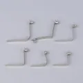 10PCS Pipe Single Button Snap Locking V Type Caravan Steel Kayak Paddle Spring Clip Push Clamp Tent Pole Pin. 