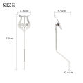 M MBAT Alto Saxophone Music Stand Iron Portable High Quality Durable Music Stand for Alto Saxophone Accessories. 