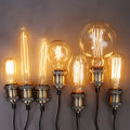 Retro Edison Bulb E27 220V 40W Ampoule Dimmable Vintage Bulb Edison Lamp Incandescent Light Bulb Home Decor Filament Light Bulb. 