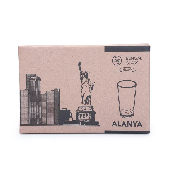 Bengal%20Glass%20%7C%20Alanya%206%20Piece%20Glass%20Tumbler%20Set%20%7C%20260%20ml%20Clear%20Drinking%20Glasses%20-%20Image%206