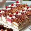 20PCS Plastic 160ml Dessert Cups with Lids Spoons Pudding Cup Dessert Cake Cup Appetizer Jelly Yogurt Mousse Dessert Baking Cup. 