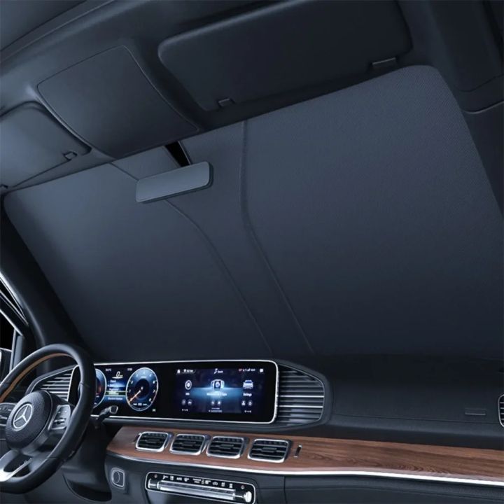 Car Front Window Sunshade Cover Sun Shade Windshield Visor Windscreen Folding Auto UV Protection Curtain Styling Accessories